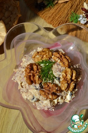 Салат из индейки "Королевский" Салат из индейки "Королевский"