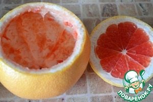 Салат из индейки с грейпфрутом