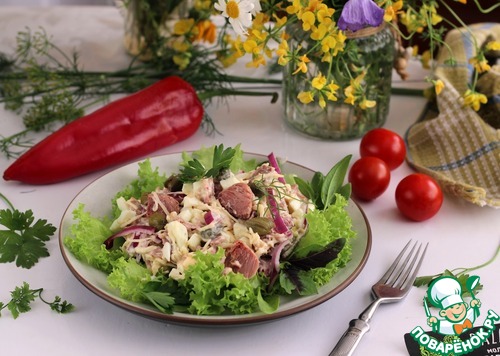 Салат с бараниной Салат с бараниной