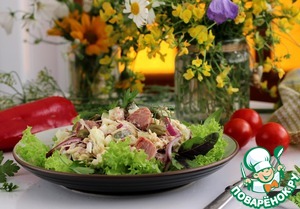 Салат с бараниной Салат с бараниной