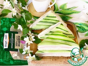 Сэндвичи с ветчиной и сыром