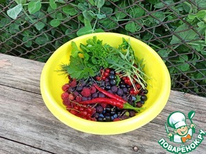 Шашлык из индейки с ягодным соусом