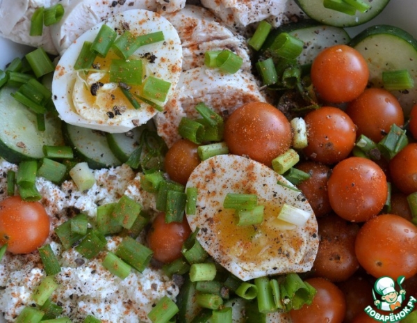 Сытный боул на завтрак