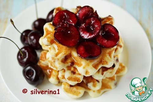 Творожные вафли