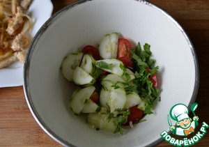 Закуска "Хе из индейки с овощами" Закуска "Хе из индейки с овощами"