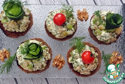 Закуска из кабачка