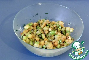Закуска из кабачка