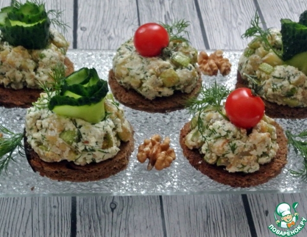 Закуска из кабачка