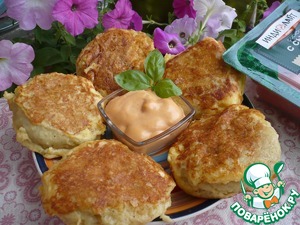 Закуска из картофельного пюре с сосисками Закуска из картофельного пюре с сосисками