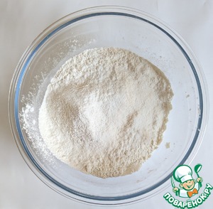 Сырный хлеб "Три стакана"