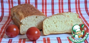 Сырный хлеб "Три стакана"