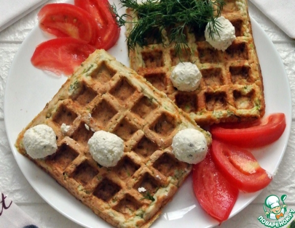 Вафли из кабачков Вафли из кабачков