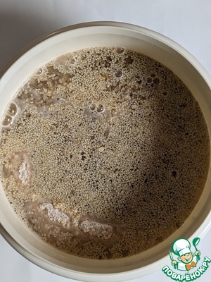 Хлеб из цельнозерновой муки "5 минут" Хлеб из цельнозерновой муки "5 минут"