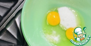 Сырники в сендвичнице Сырники в сендвичнице