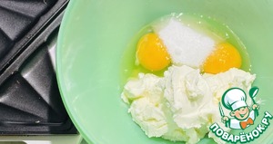 Сырники в сендвичнице Сырники в сендвичнице