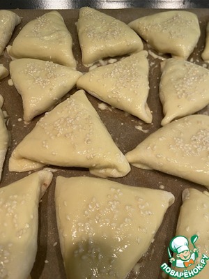 Самса с индейкой из дрожжевого теста Самса с индейкой из дрожжевого теста