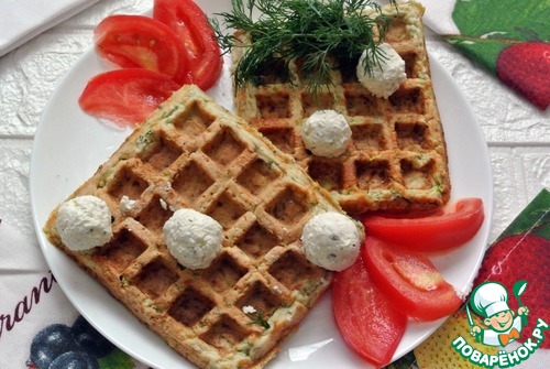 Вафли из кабачков Вафли из кабачков