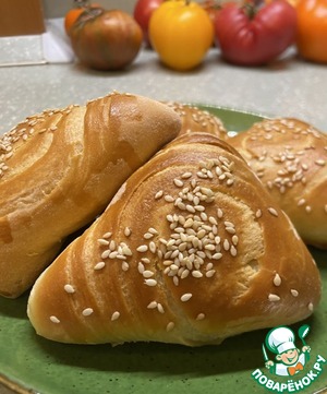 Самса с индейкой из дрожжевого теста Самса с индейкой из дрожжевого теста