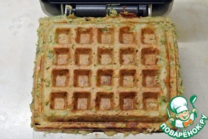 Вафли из кабачков Вафли из кабачков