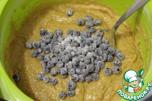 Тыквенные маффины с черникой