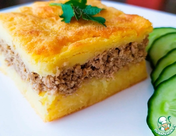 Картофельная запеканка с мясом как в детском саду Картофельная запеканка с мясом как в детском саду