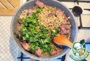 Куриная печень по-кавказски