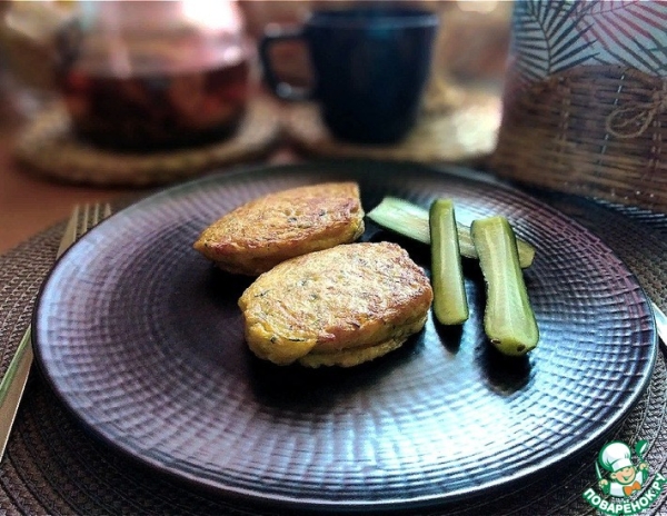 Овощные котлеты с кабачком