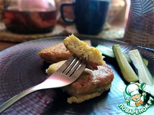 Овощные котлеты с кабачком