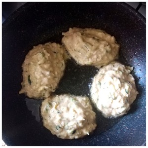 Овощные котлеты с кабачком