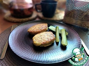 Овощные котлеты с кабачком