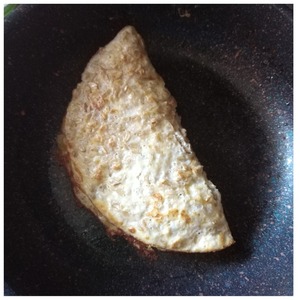 Овсяноблин с тушёной ранней молодой капустой Овсяноблин с тушёной ранней молодой капустой