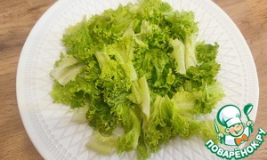 Салат с жареными баклажанами Салат с жареными баклажанами