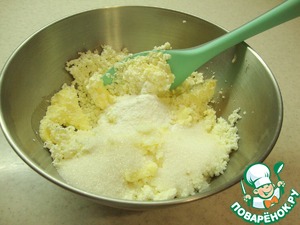 Творожное печенье с кокосовой стружкой Творожное печенье с кокосовой стружкой