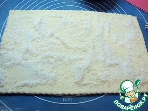 Творожное печенье с кокосовой стружкой Творожное печенье с кокосовой стружкой