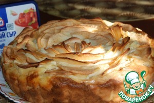 Яблочный пирог "Осенний цветок" Яблочный пирог "Осенний цветок"