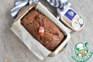 Яблочный кекс с сырной глазурью Яблочный кекс с сырной глазурью