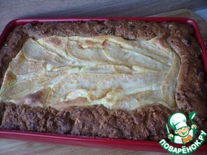 Пирог с сырным кремом и грушей Пирог с сырным кремом и грушей