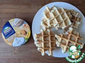 Венские вафли с ветчиной и сыром