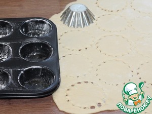 Булочки розочки c творожным кремом