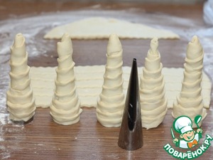 Рожки со сливово-творожным кремом Рожки со сливово-творожным кремом