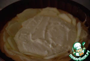 Яблочный пирог "Осенний цветок" Яблочный пирог "Осенний цветок"