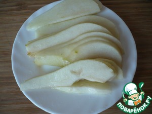 Пирог с сырным кремом и грушей Пирог с сырным кремом и грушей