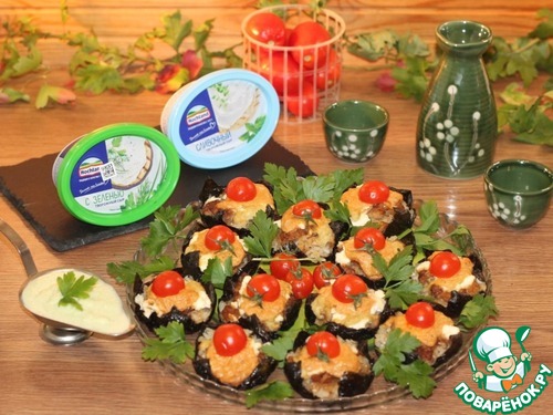 А-ля роллы с рыбой, сыром и авокадо А-ля роллы с рыбой, сыром и авокадо