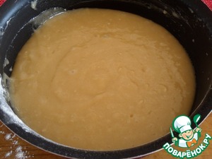 Медовый рулет с малиной