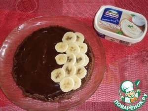 Шоколадный овсяноблин с бананом Шоколадный овсяноблин с бананом