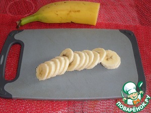 Шоколадный овсяноблин с бананом Шоколадный овсяноблин с бананом