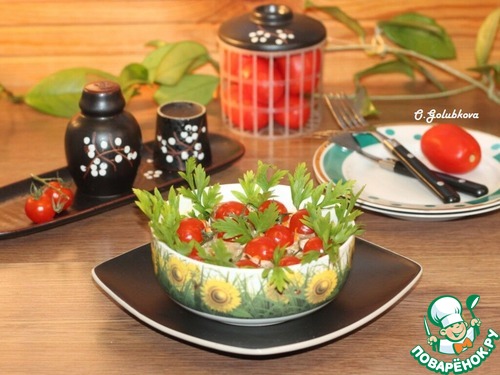 Баклажаны с творожным сыром под соусом Баклажаны с творожным сыром под соусом