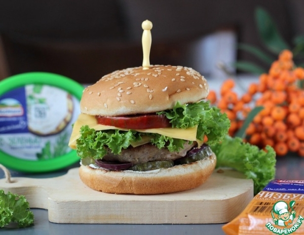 Бургер домашний Бургер домашний