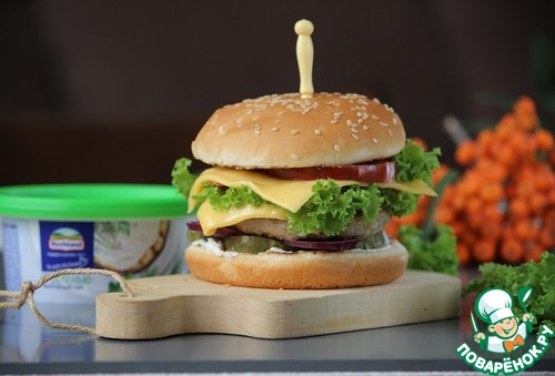 Бургер домашний Бургер домашний