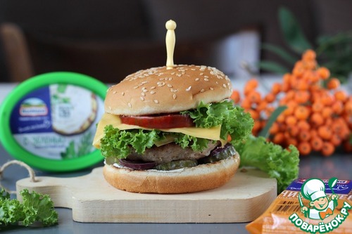 Бургер домашний Бургер домашний